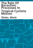 The_role_of_baroclinic_processes_in_tropical_cyclone_motion